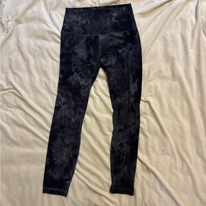 lululemon athletica Blue Tie-Dye Leggings size 8